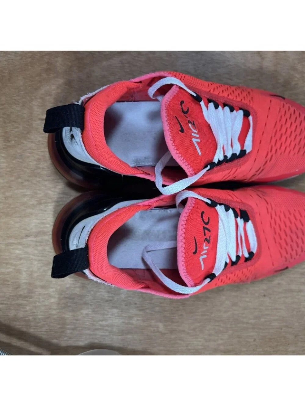 Nike Air Max 270 Red Orbit Men 8.5 Athletic Casual Running Sneakers BV6078-600